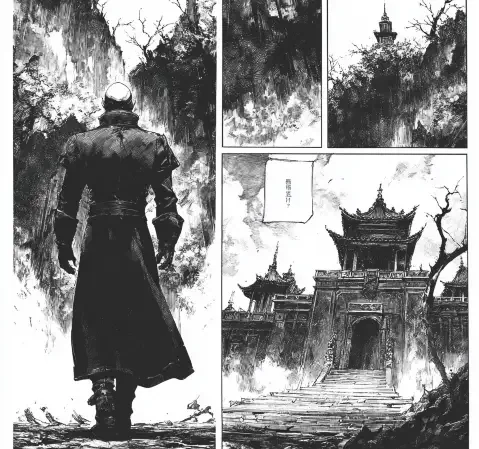 热血漫画《极道食神》封面